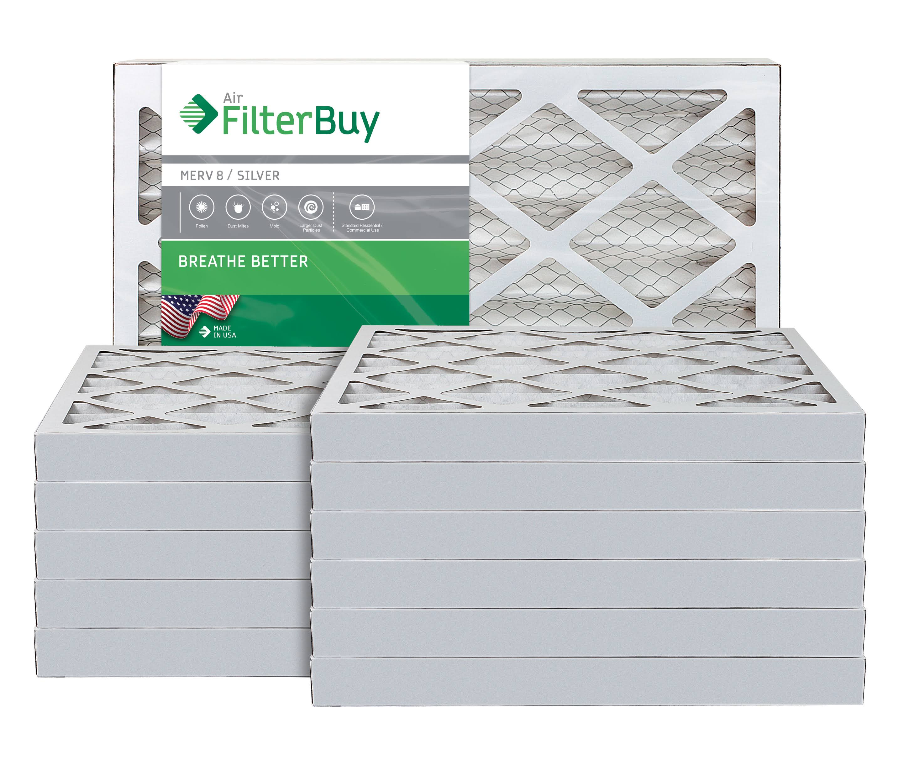 10x24x2 MERV 8 Pleated Air Filter (12-Pack) F782011