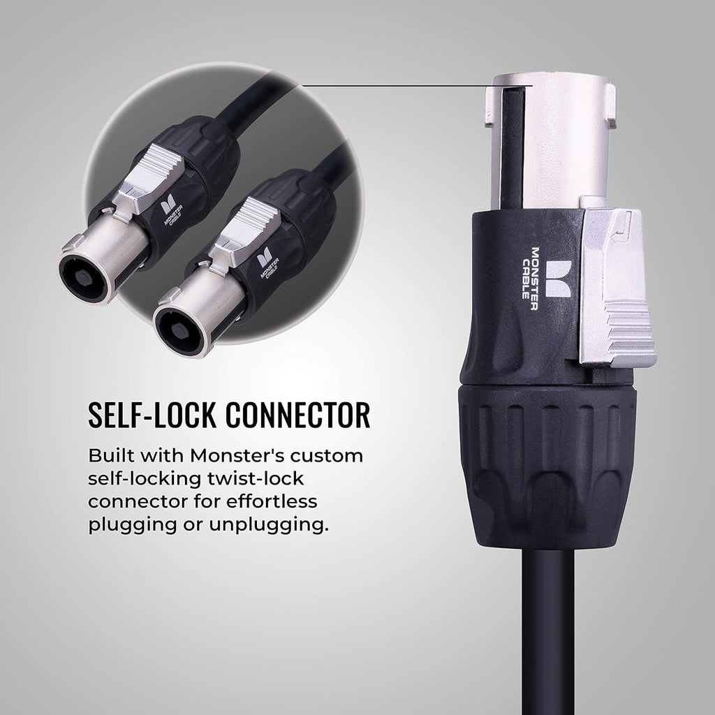 3 ft Speaker Cable with SpeakOn Connectors, Pack of 2 C786802