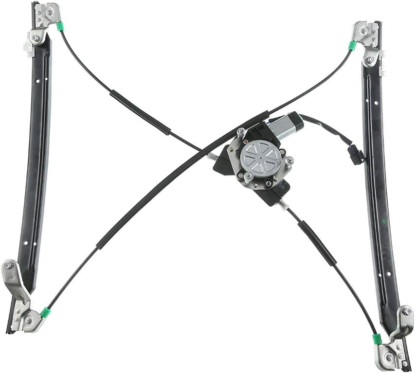 Electric Power Window Regulator with Motor Front Right Passenger Side Pack of 2 Q478