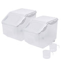 Clear 50-Cup Food Storage Container Set K3716