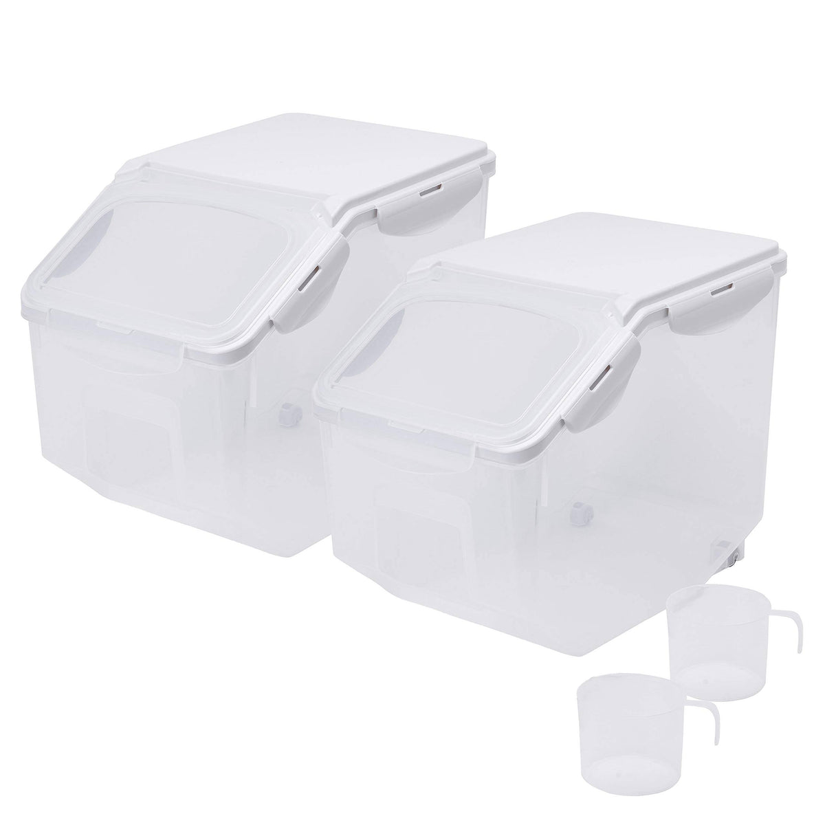 Clear 50-Cup Food Storage Container Set K3716