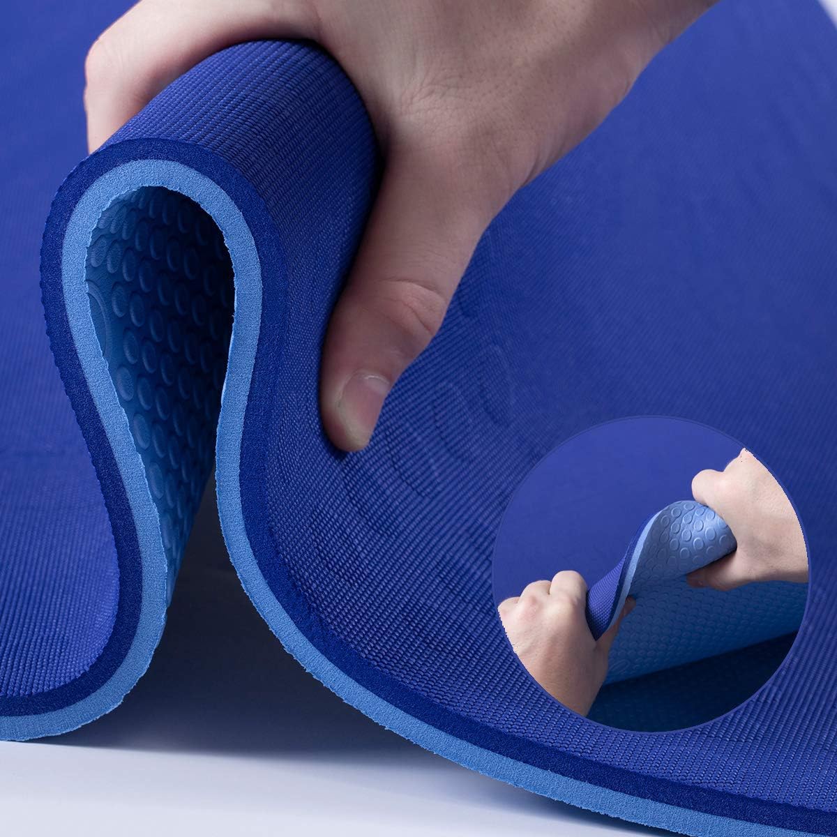 Extra Thick Yoga Mat with Carrying Strap R385836