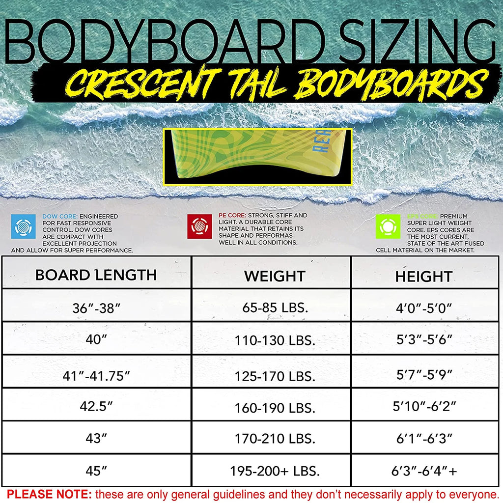 41" Bodyboard with Leash V308