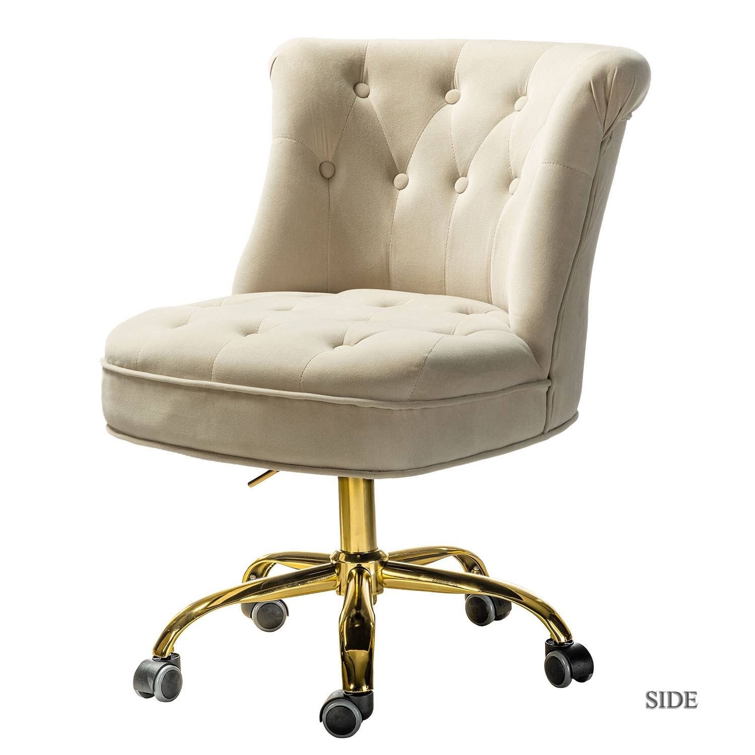 Tan Tufted Back Task Chair E83023