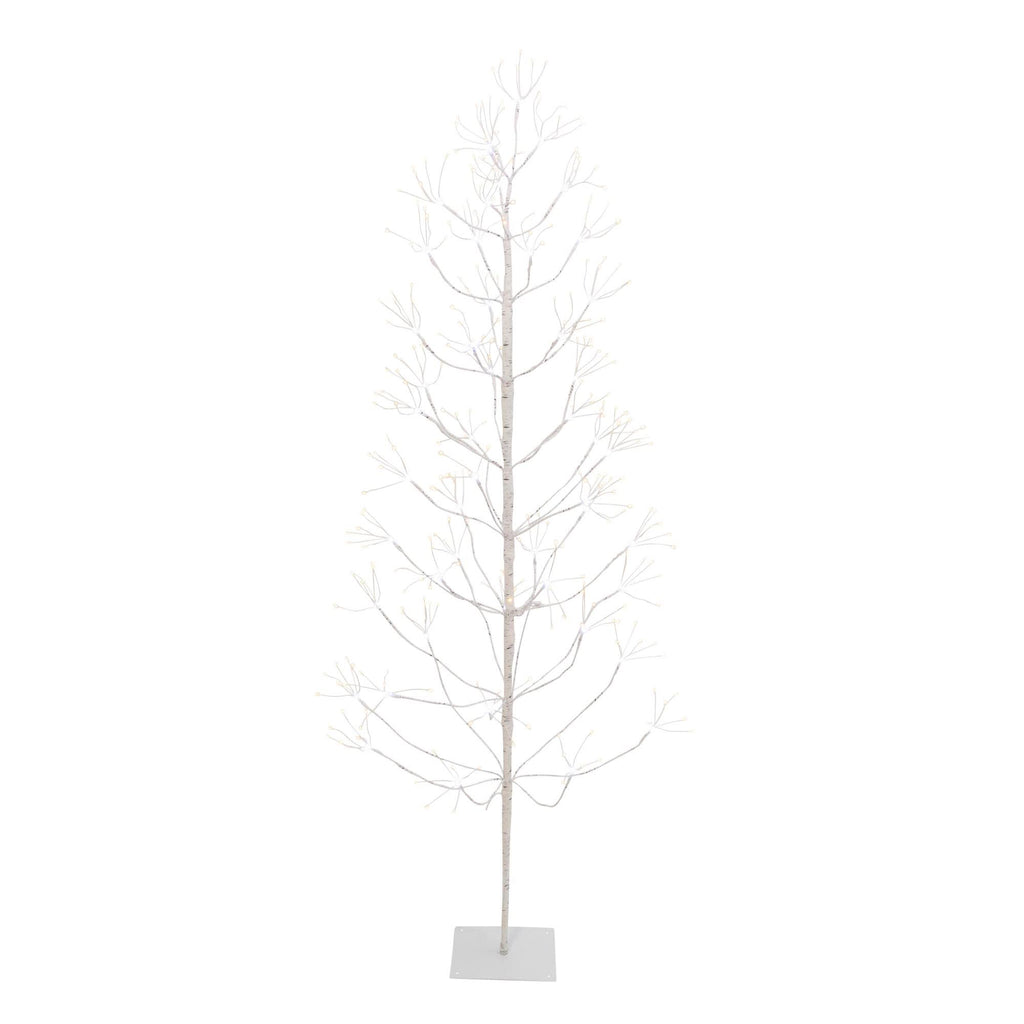 72-inch Tall White Birch Tree with 588 Warm and Cool White LED Lights G43376
