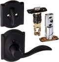 Matte Black Interior Lever Set Pack of 2 C6814