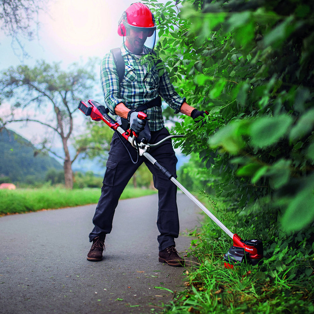 Cordless 12 in. Grass String Trimmer with 2 x 3.0-Ah Batteries and Fast Charger M486250