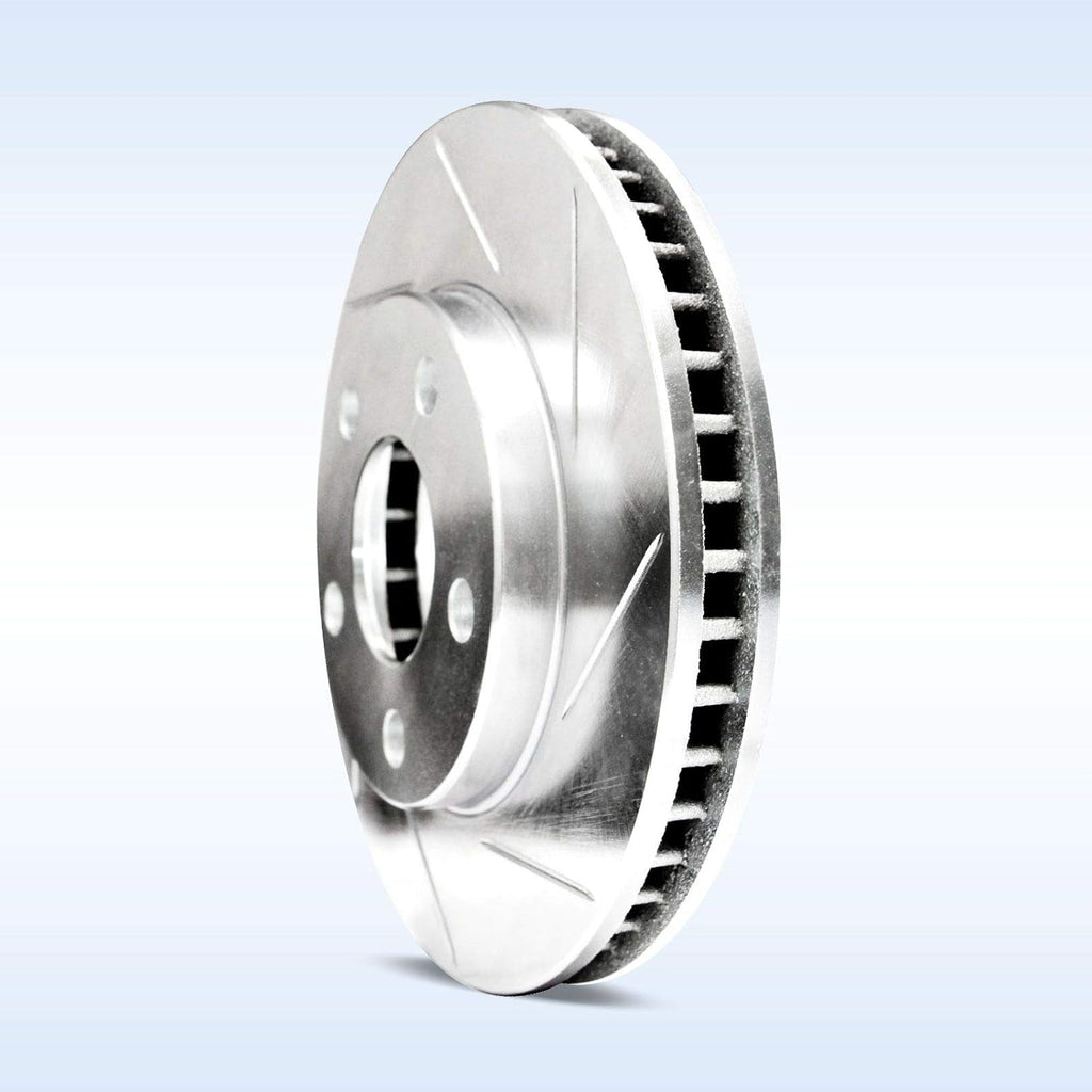 Slotted Brake Rotors and Semi Met Pads J707318