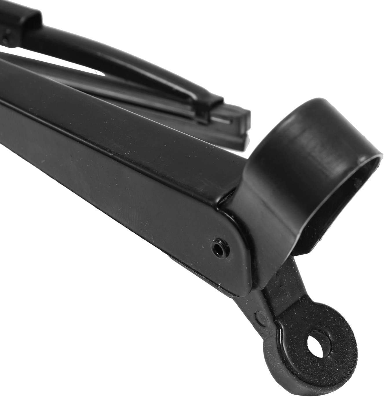 12V Universal Electric Windshield Wiper Motor Kit for UTV ATV Windshields, 17.7" Arm, 17.7" Blade Pack of 2 T393915