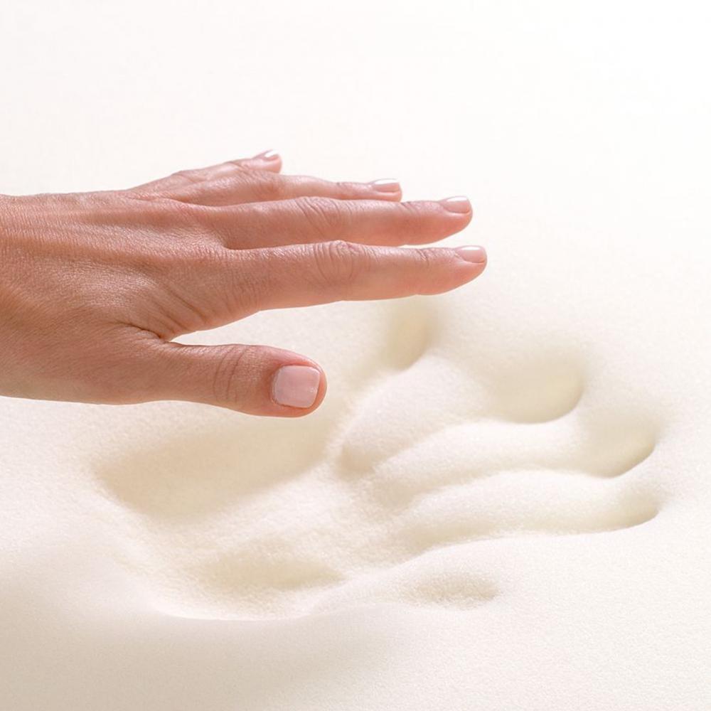 Visco Memory Foam Square Sheet 4"Hx24"Wx24"L 2.5 lb Regular Density I6431