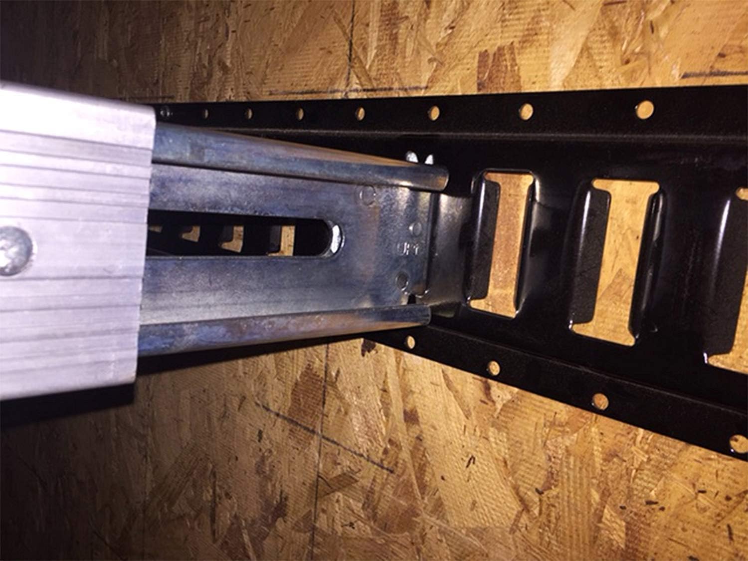 Two 84-96 Adjustable Heavy-Duty Aluminum E-Track Decking Beam K120