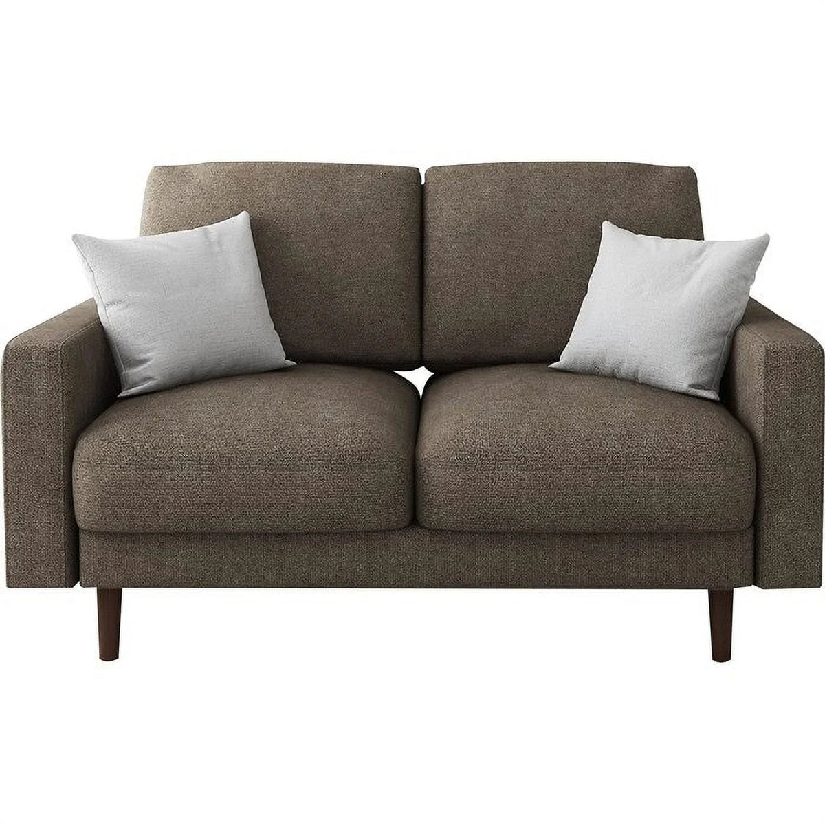 Dark Blue Square Arm Loveseat C240