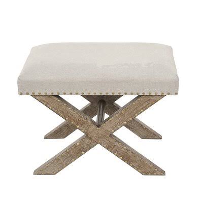 23.75x22 Wide Rectangle Footstool Ottoman H53305