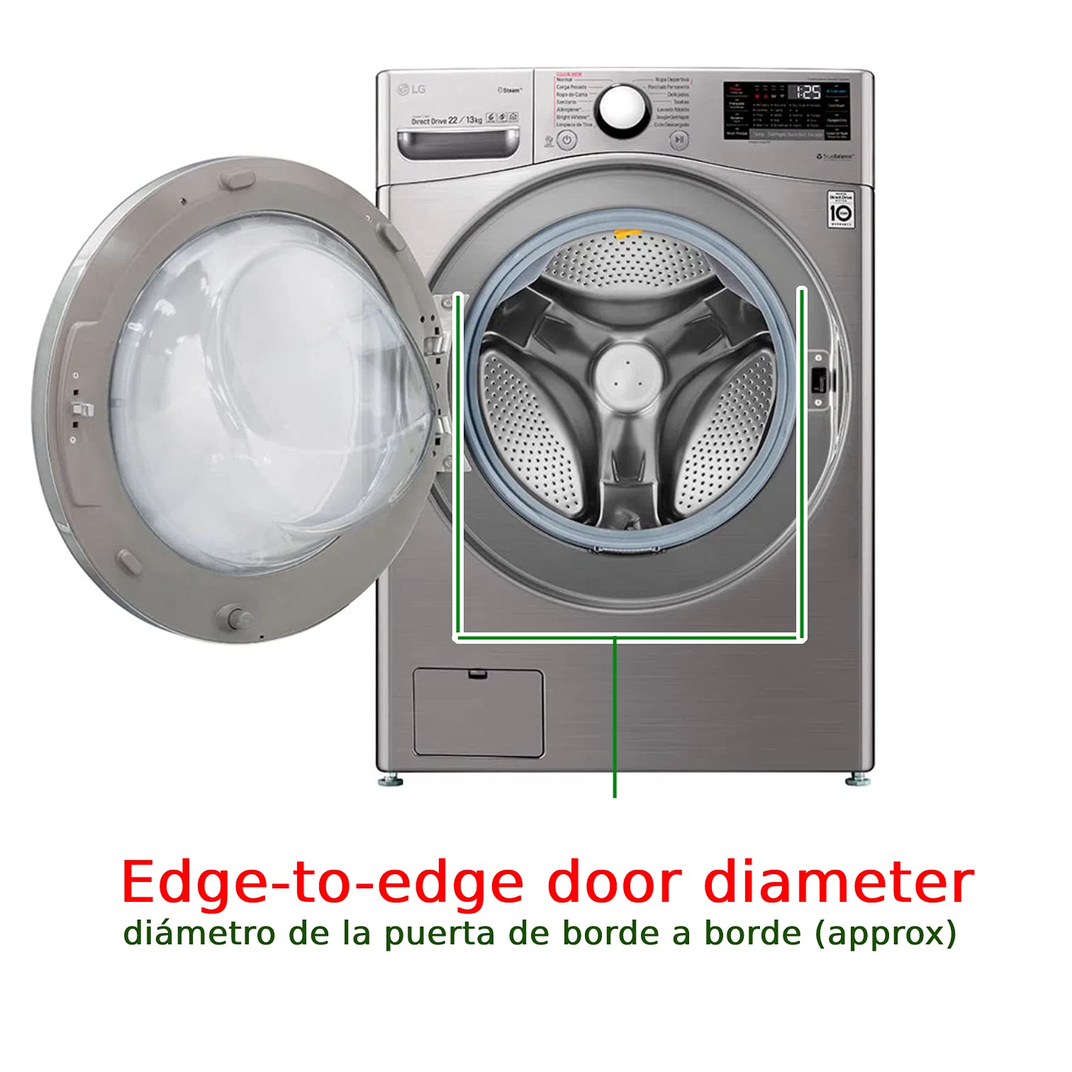 Washer Bellow Door Boot Seal 19" Diameter I857814