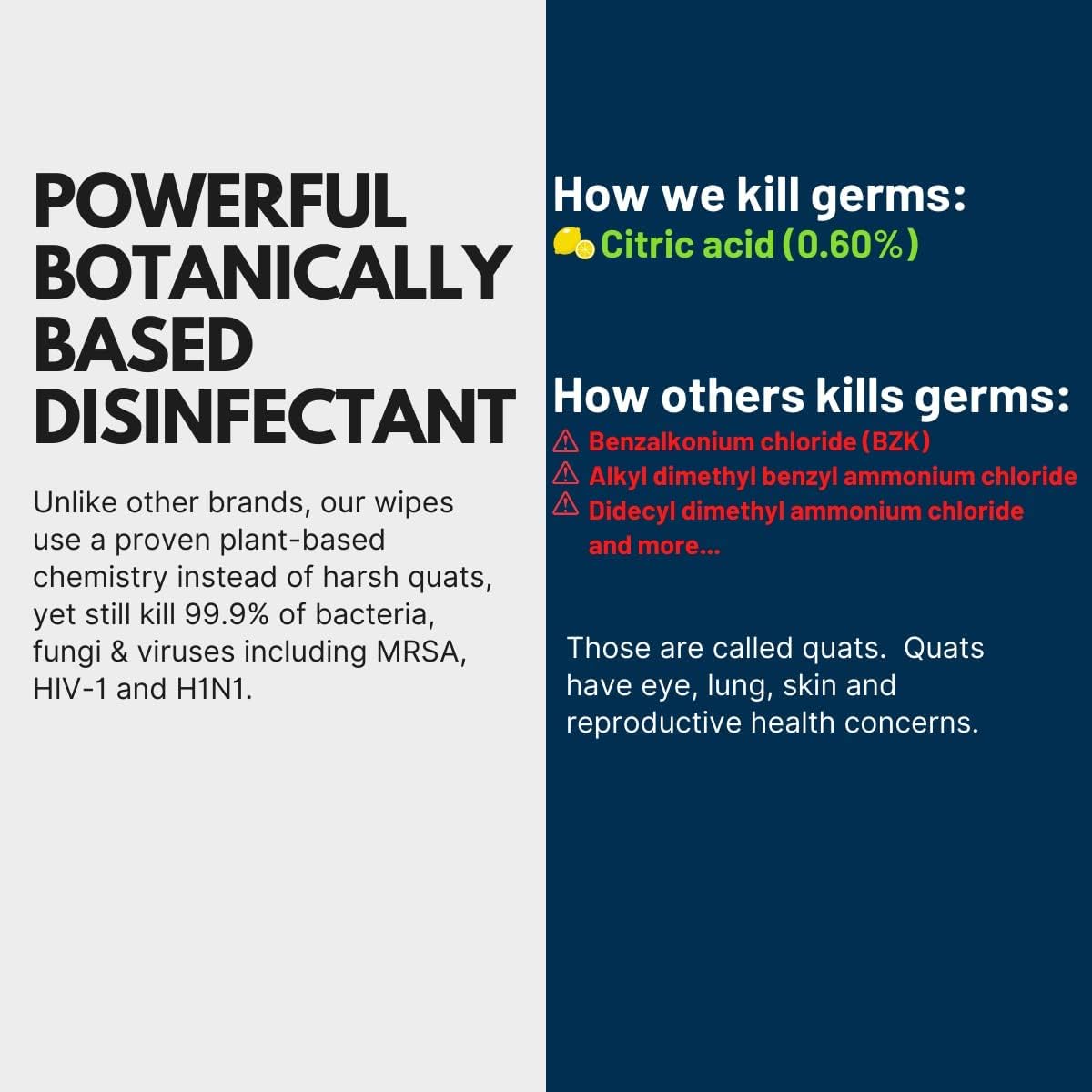 Disinfecting Gym Wipes, Plant Based Disinfectant, 240 Wipes Q930710