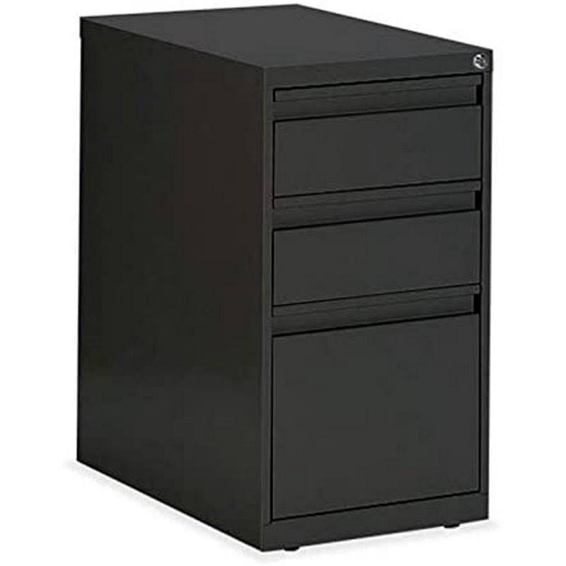 Black 3 Drawer Vertical Metal File Cabinet M823234