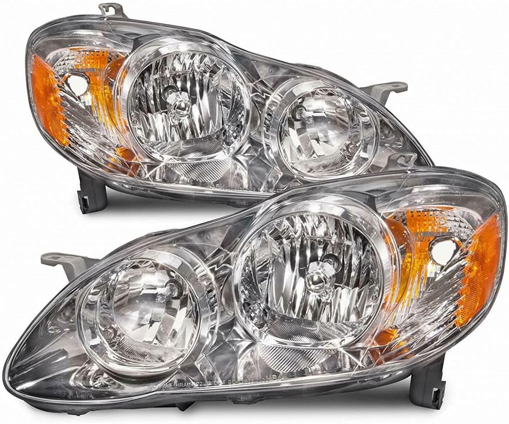 Pair Headlights for Toyota Corolla L454