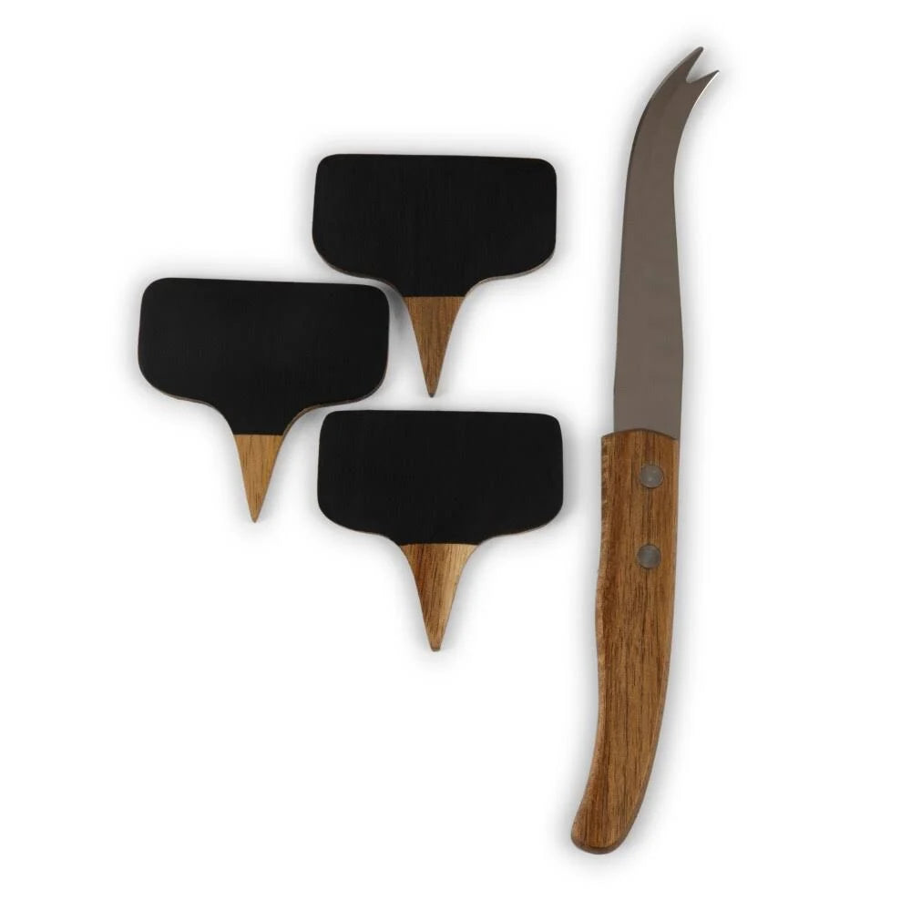 Acacia Cheese Board and Tools Set E51182