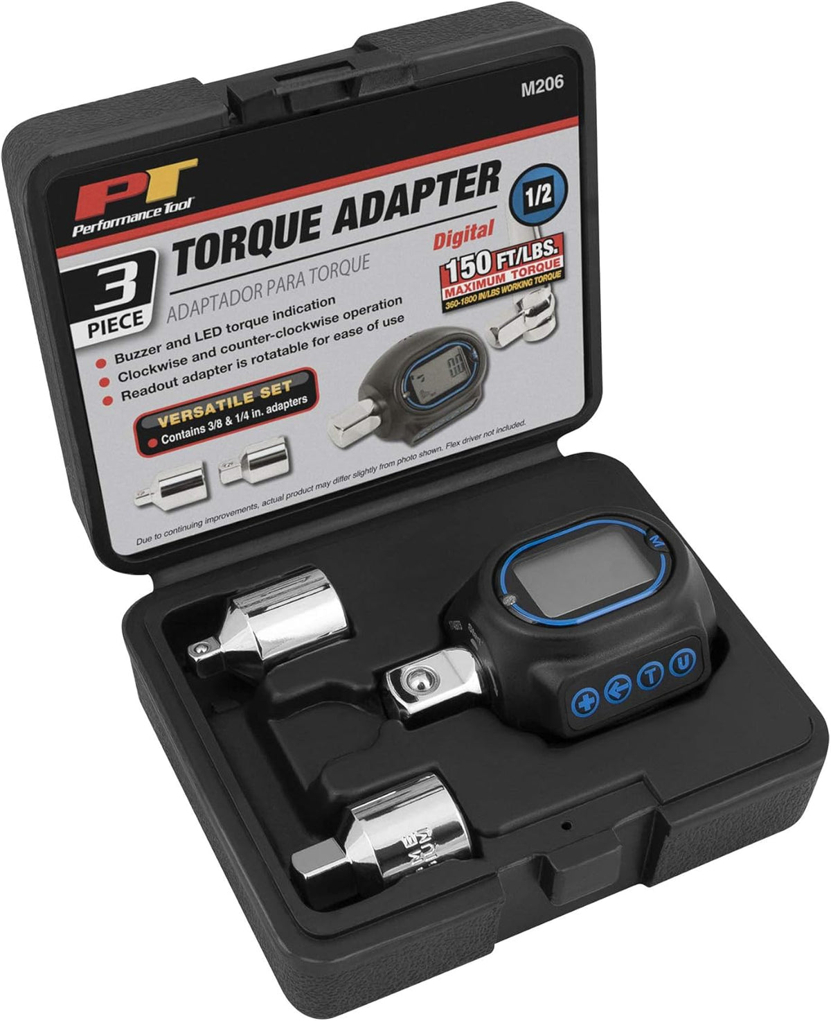 Digital Torque Adapter 1/2'' Drive Pack of 2 Y741