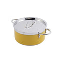 Yellow 1 Quart Pot with Cover H40980