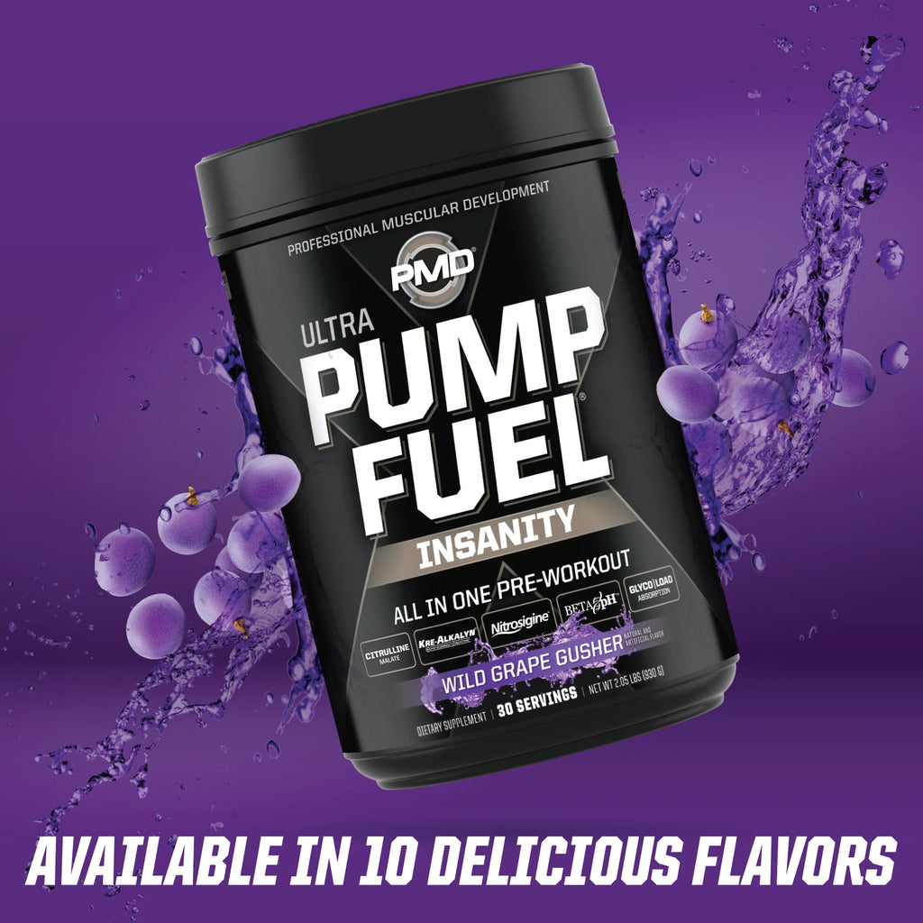 Wild Grape Gusher Pre Workout Drink Mix (30 Servings) W12408
