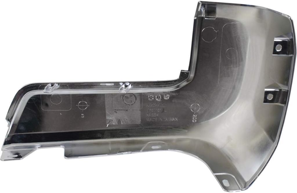 Chrome Plastic Rear Bumper End Cap Pair for Toyota Tacoma 2016-2020 Q38145