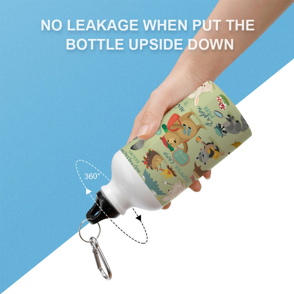 400ml Sport Aluminum Water Bottle with Twist Cap I371