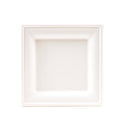 10 x 10 Square Compostable Sugarcane Plate - 300/Case G7697