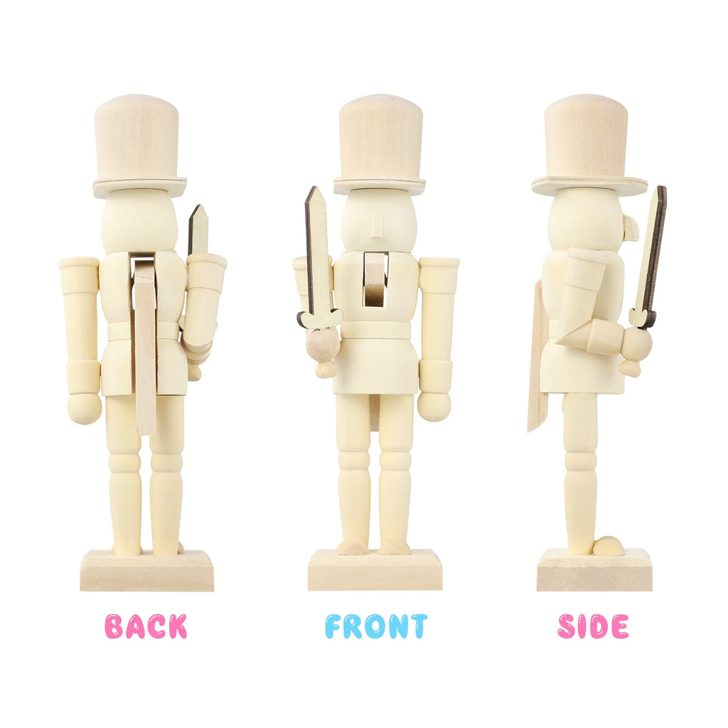 Unfinished Wooden Nutcracker Doll M66503