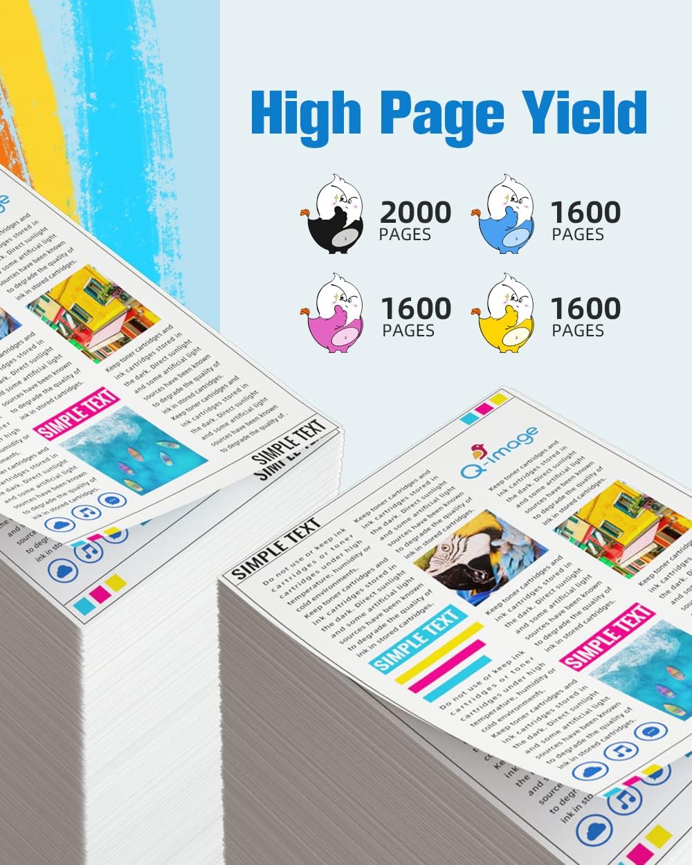 952XL Ink Cartridges High Yield 5 Pack (2 Black, 1 Cyan, 1 Magenta, 1 Yellow) L951