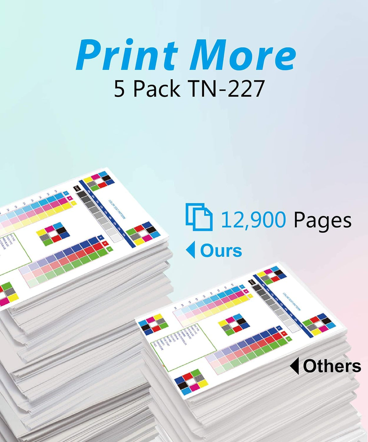 Compatible Toner Cartridge Replacement High Yield 5-Pack C8217