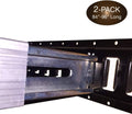 Two 84-96 Adjustable Heavy-Duty Aluminum E-Track Decking Beam K120