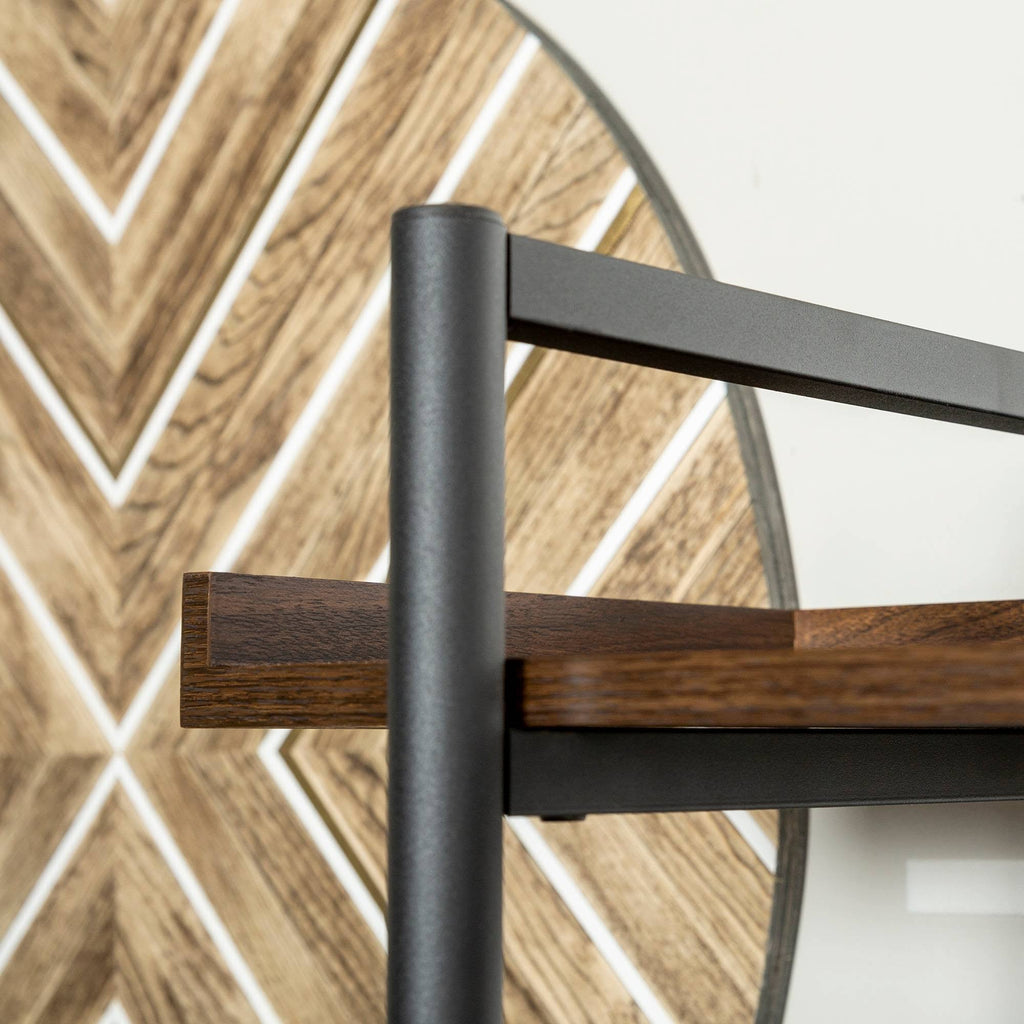 5 Tray Shelf Dark Walnut Bookshelf M69567