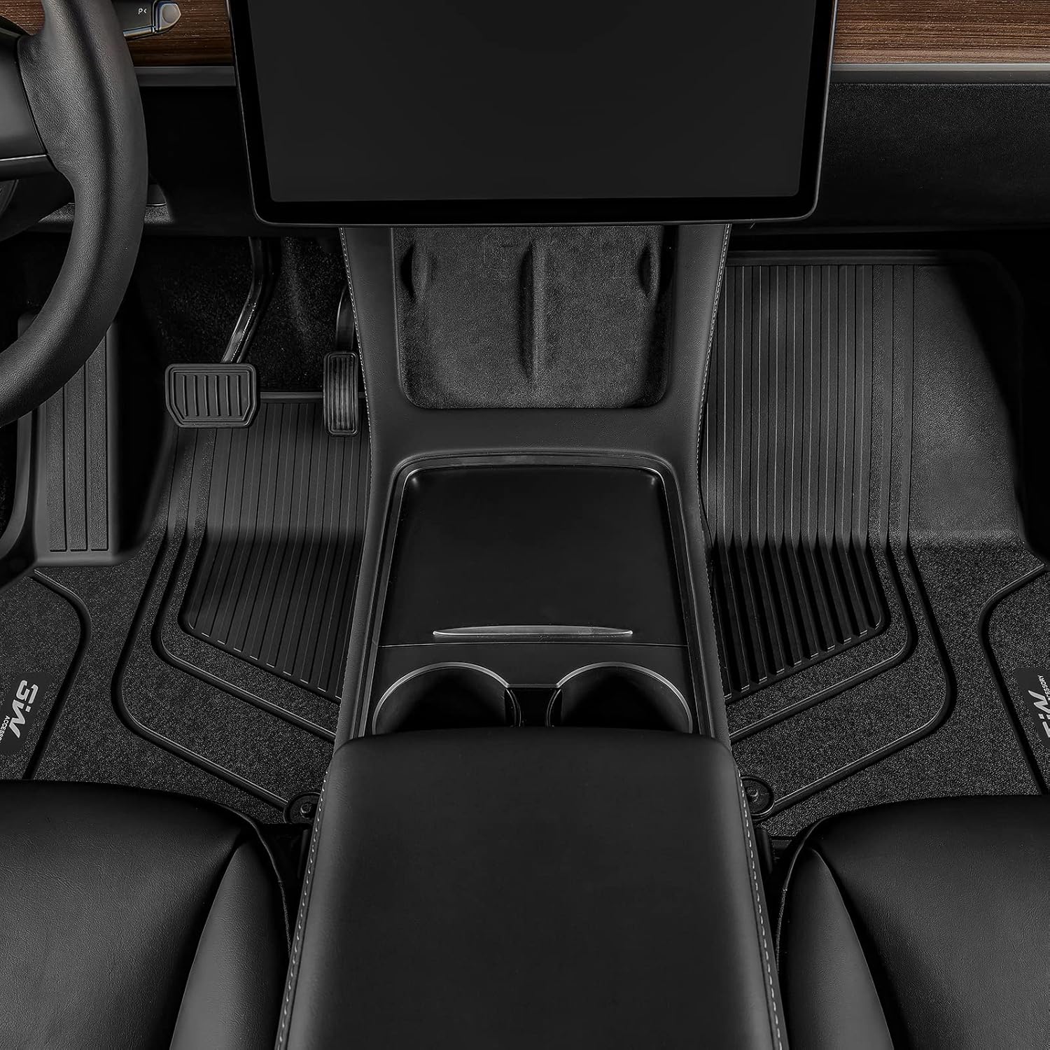 Black TPE Cargo Liner Trunk Mat K22094