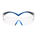 Blue/Gray Clear Anti-Fog Safety Glasses V9207