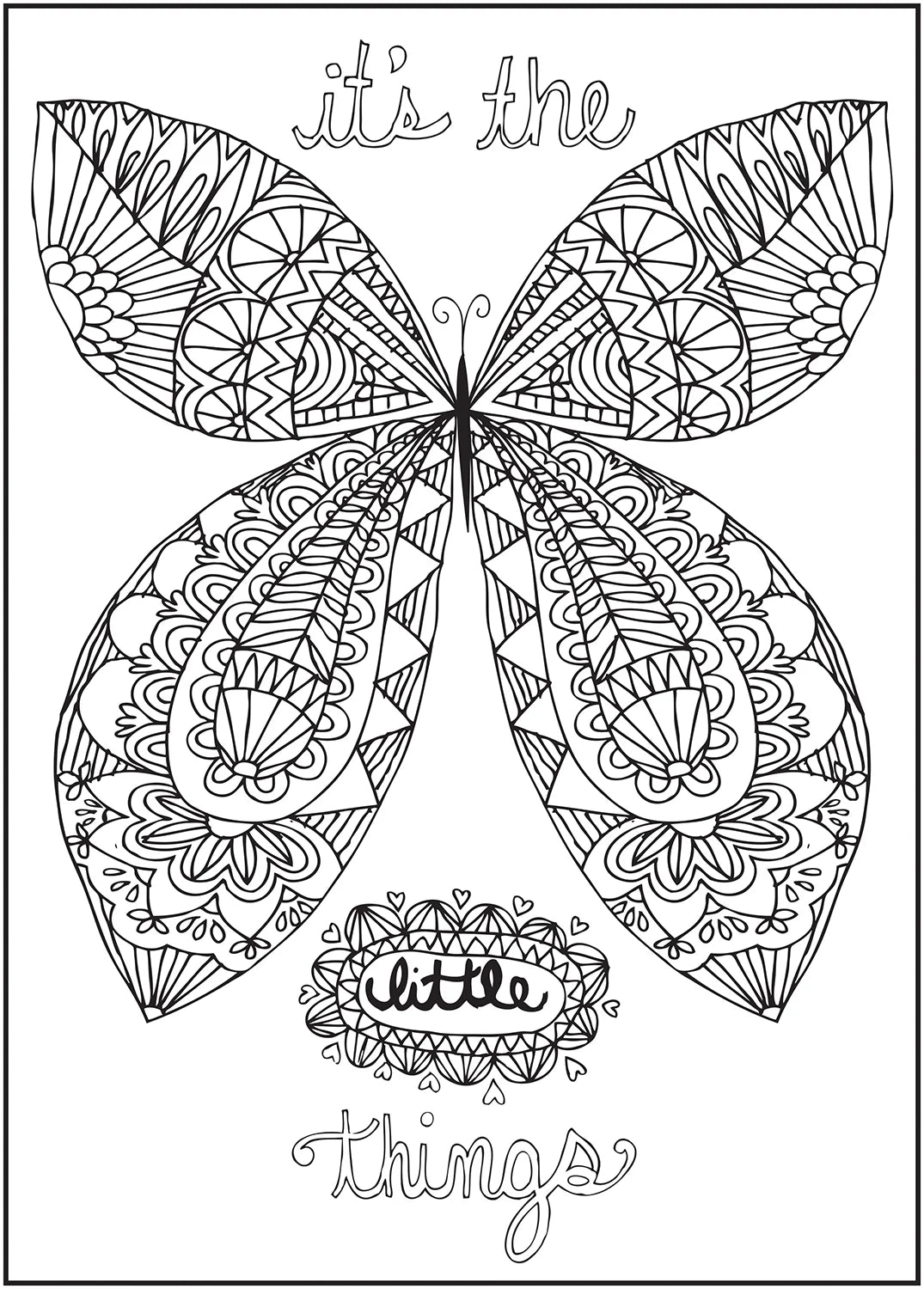 64 Pages Adult Coloring Book O171