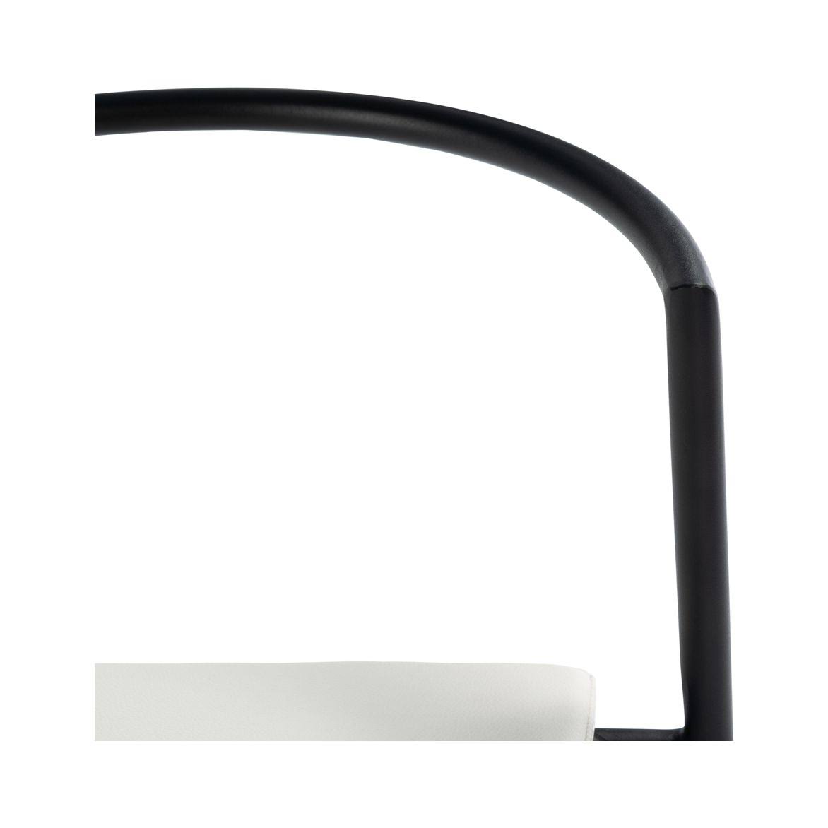 26-inch Counter Stool White/Black Z100