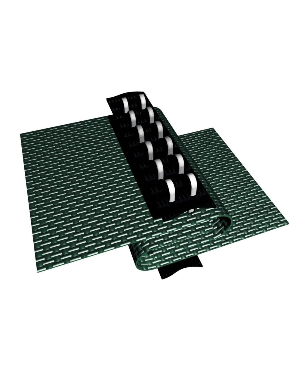 Rectangular In Ground Pool Safety Cover with Center Step N854043