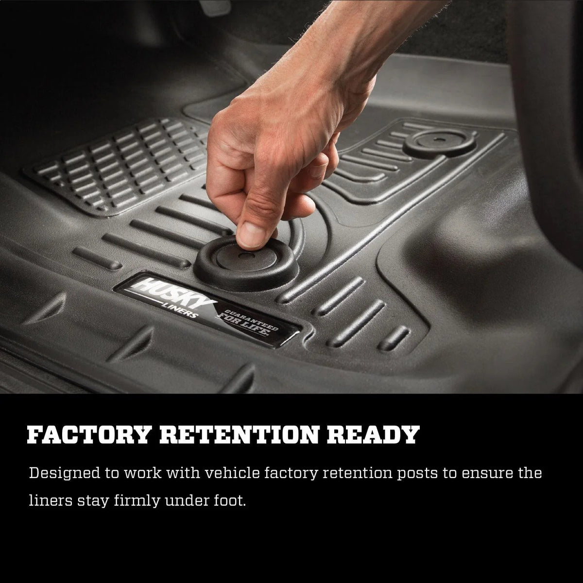 Black Front & 2nd Seat Floor Liners G310