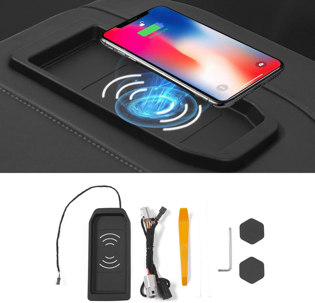 Wireless Charger Tray Center Console Charging Pad 15W Fast Wireless Phone Charger J703579