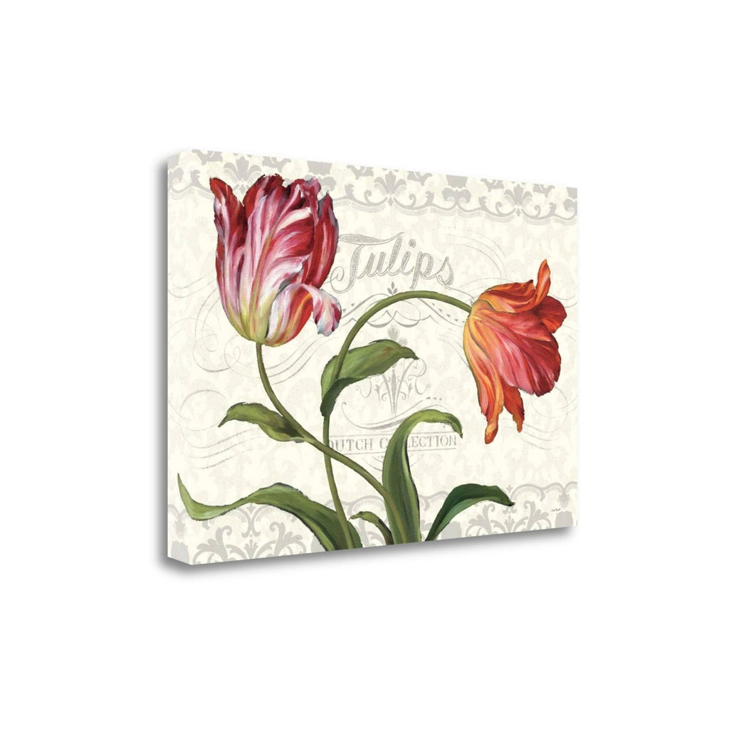Red Cotton Canvas Giclee Print L73643