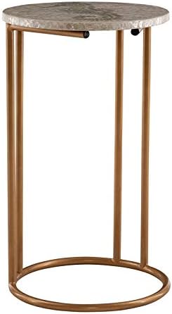 Gold Metal Accent C Table C616806