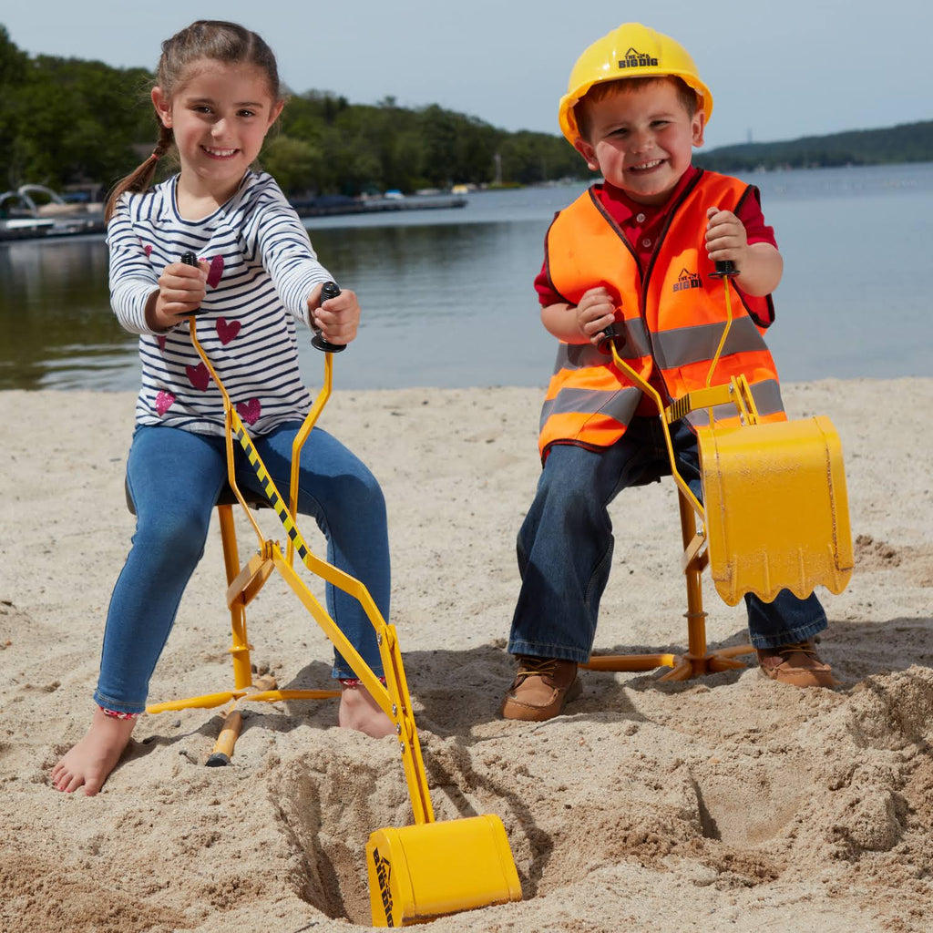 Sandbox Digger Excavator Crane with 360 Degree Rotation (2 Pack) X75296