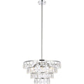 Chrome Finish 6 Light Pendant K862