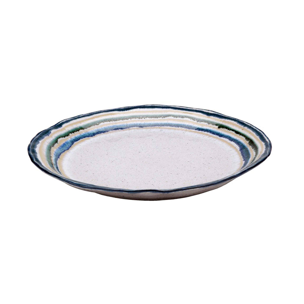 White Round Serving Platter W252