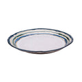 White Round Serving Platter W252