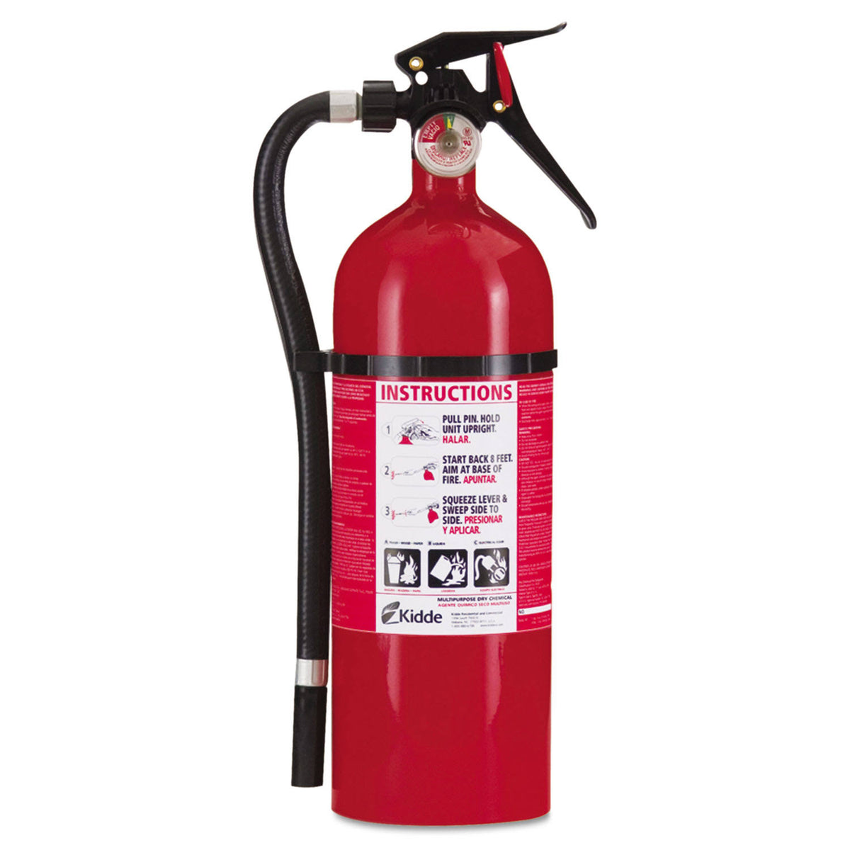 5.5 lb Dry Chemical Fire Extinguisher T862