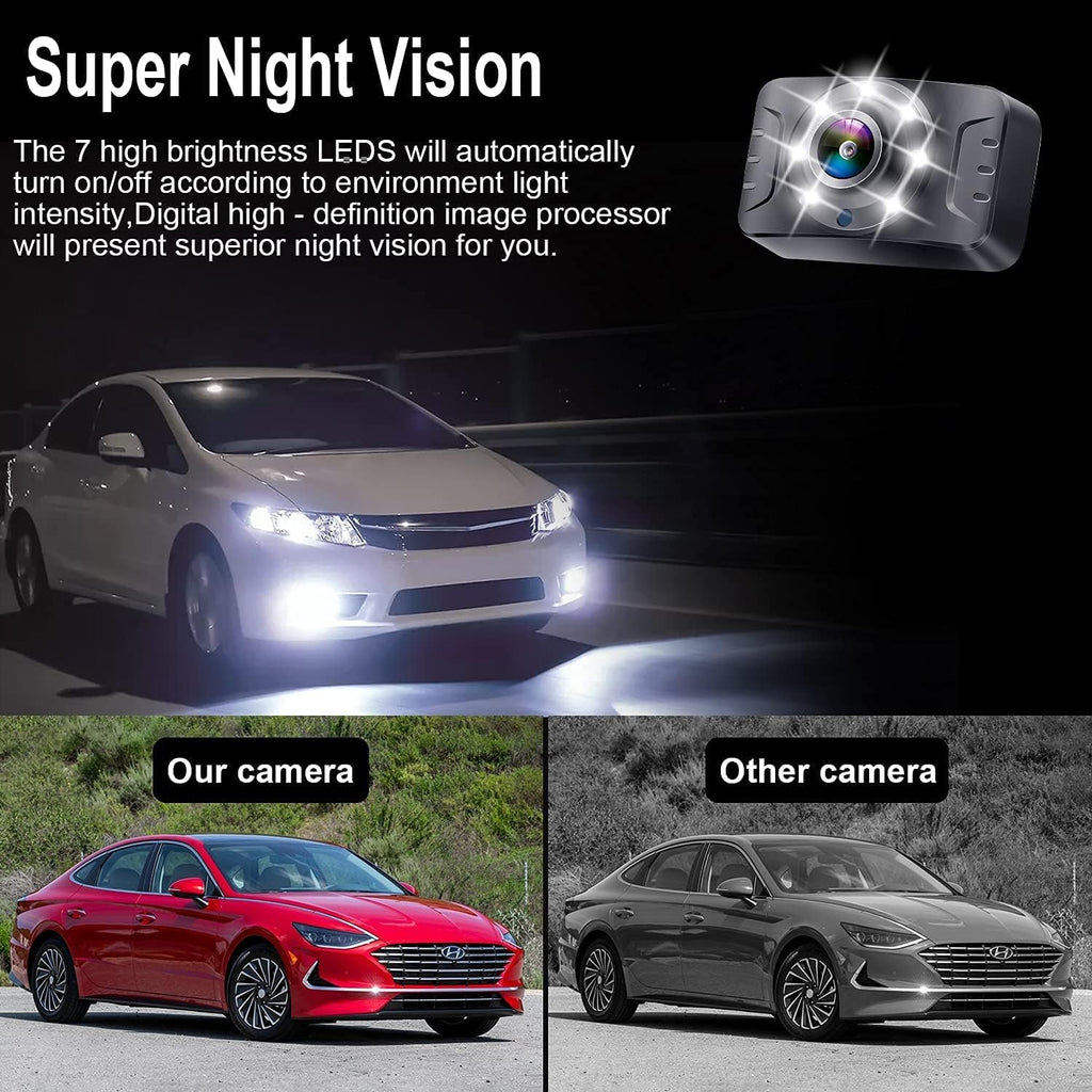 Wireless Backup Camera HD 1080P with 5" Split Screen System N82186