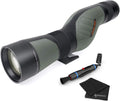 Straight Angle Spotting Scope with Lens Cleaning Pen and Lens Cleaning Cloth C740