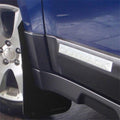 Black Mud Flap with Grey Logo I3890